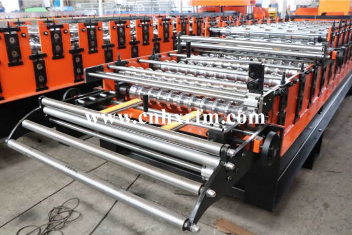 double layer roof roll forming machine feeding table