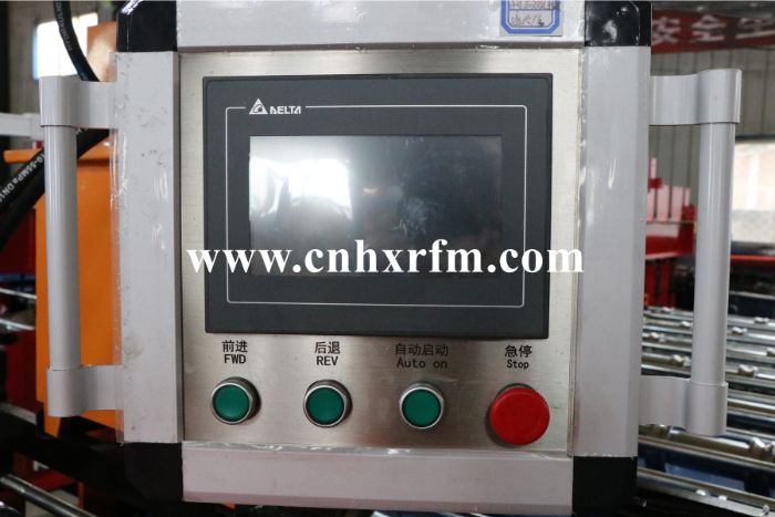 double layer roof roll forming machine touch screen