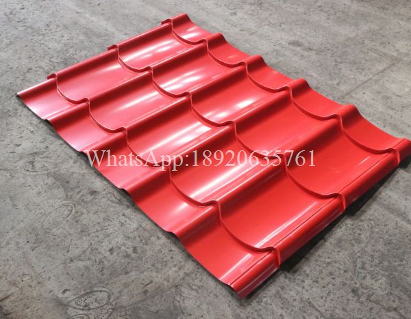 PV4 glazed double layer roll forming machine-6
