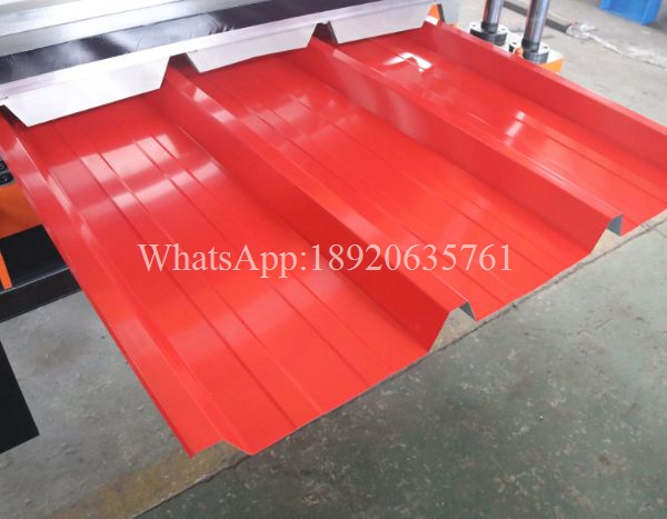 PV4 glazed double layer roll forming machine-2