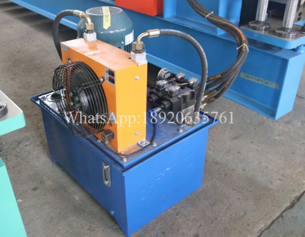 hydraulic three layer roll forming roofing machine-5