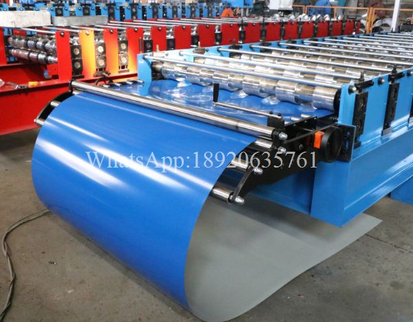 trapezoidal metal roof roll forming machine for sale-6