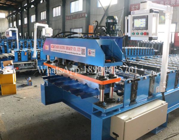 trapezoidal metal roof roll forming machine for sale-2