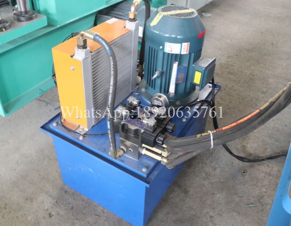 three layer aluminium roofing sheet making machine-3