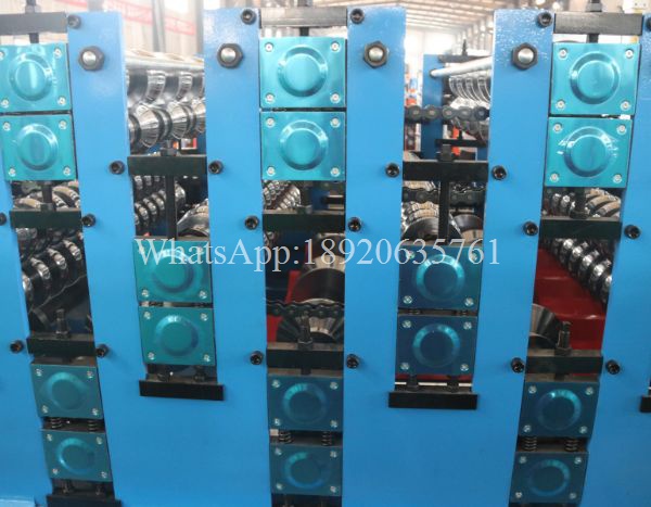 three layer aluminium roofing sheet making machine-2