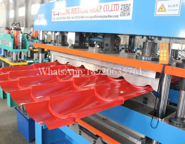 three layer metal roof forming machine for sale-1