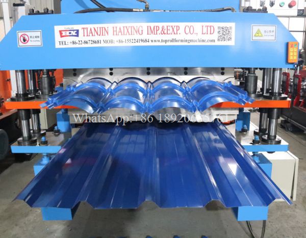 linie productie tigla metalica trapezoidală și glazurată-2