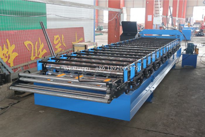 1.5'' steel form deck floor forming machine-1