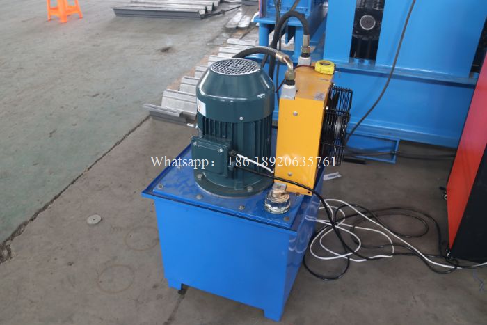 steel floor decking roll forming machine