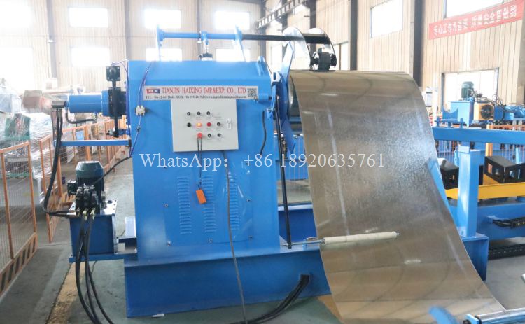 steel sheet floor deck roll forming machine line