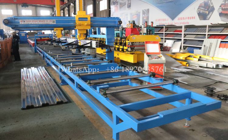 steel sheet floor deck roll forming machine line