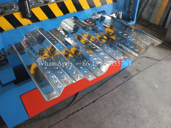 Máquina losa con placa colaborante