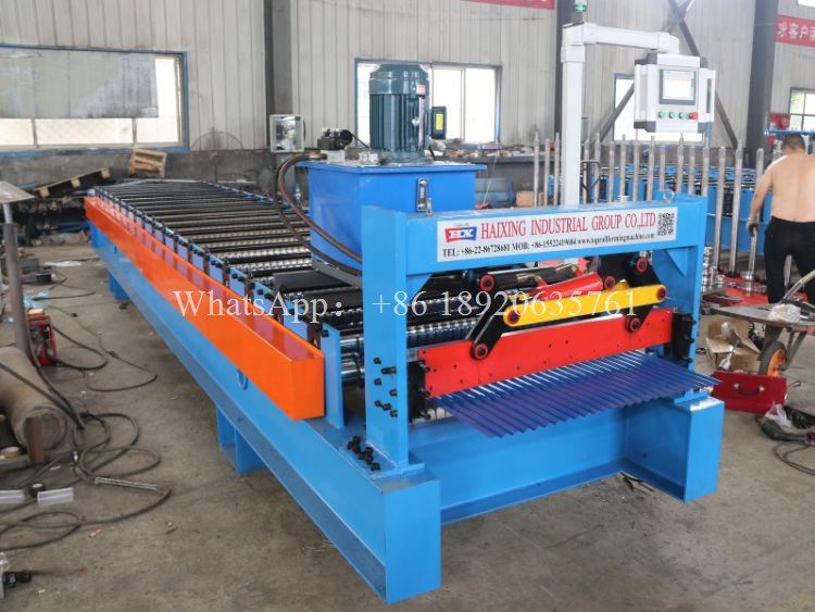 High-quality Corrugated Roll Forming Machine Production Line