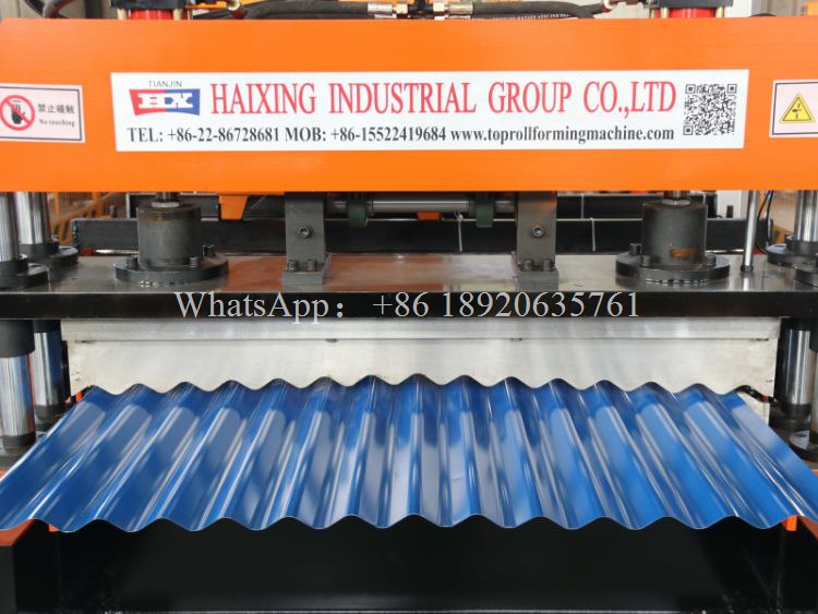 Corrugated Sheet Metal Roof Making Machine
