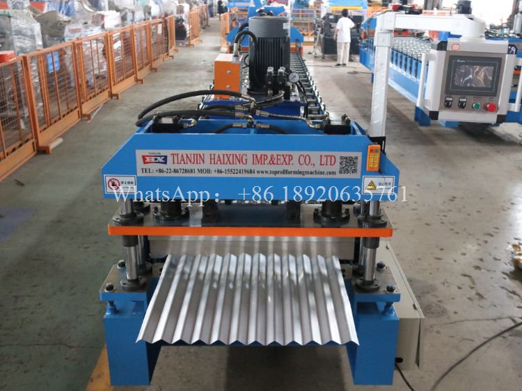 High-quality Corrugated Iron Roof Tile Sheet Making Machine