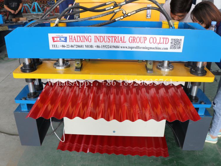 Corrugated Roof Tile Roll Forming Making Machine
