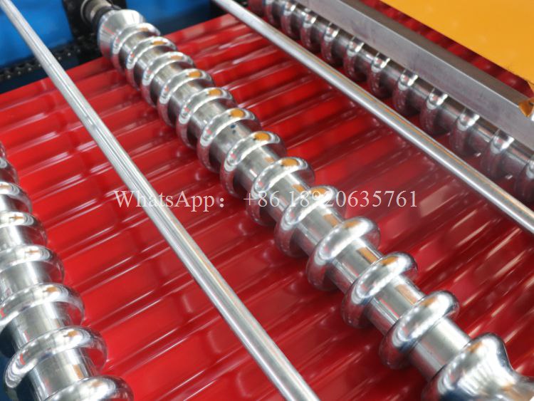 Corrugated Roof Tile Roll Forming Making Machine