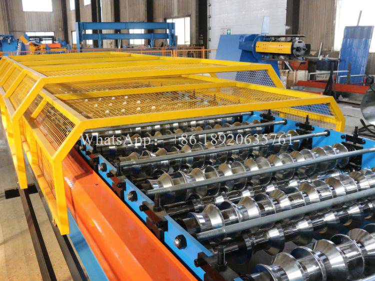 Trapezoidal Roof Roll Forming Machine