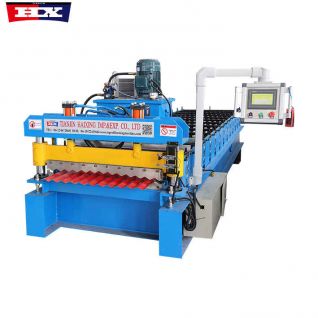 Maquina para fabricar lamina acanalada