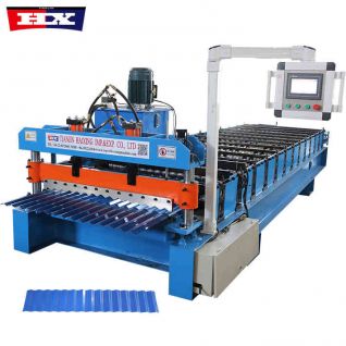 Maquina para hacer lamina acanalada