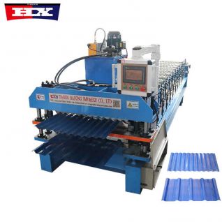 Double Layer Roofing Sheet Roll Forming Machine