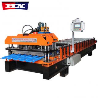 Glazed Roofing Tile Roll Forming Machine