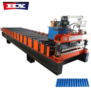 Corrugated Roof Sheet Metal Sheet Rolling Machine