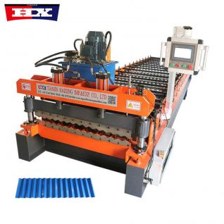 Galvanized Corrugated Roofing Sheet Making Machine