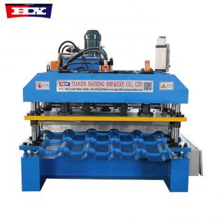 Glazed Tile Roof Sheet Machine