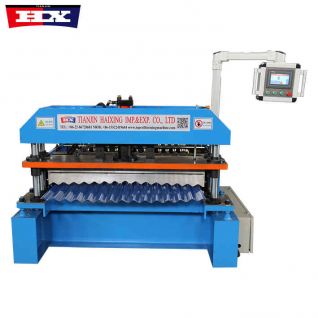Machine To Make Corrugated Metal Sheet