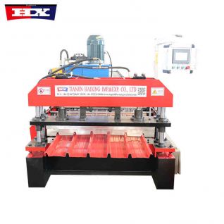 Color Coated Roofing Sheet Machine