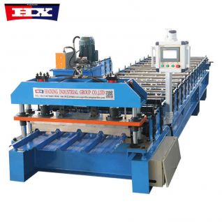 Roofing Trapezoidal Sheet Roll Forming Machine