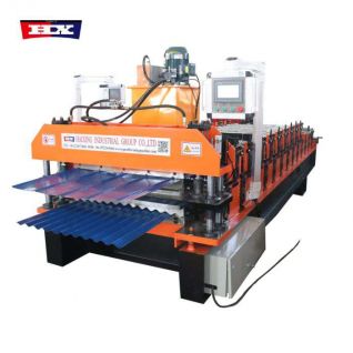 high speed double layer roof roll forming machine
