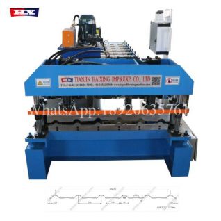 trapezoidal metal roofing roll forming machine