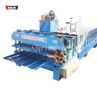 profilage de tole T6 T23 trapézoïdales à double couche