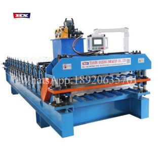 profileuse tole toiture trapézoïdales à double couche C22 C18