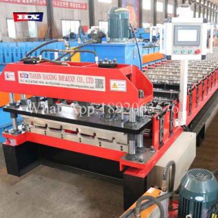 maquina roladora de lamina para techos CN910