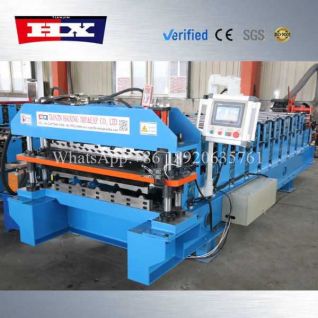 machine de fabrication de tôle ondulée