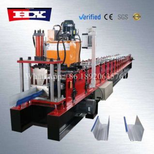 rain gutter making machine