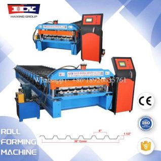 1.5'' steel form deck floor forming machine