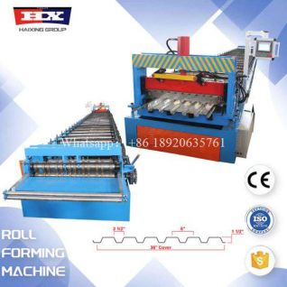 1.5'' type B decking floor roll forming machine