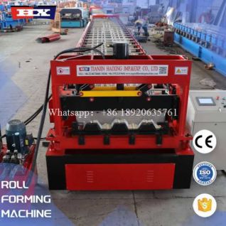 decking panel roll forming machine