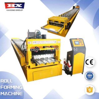 metal decking machine
