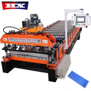 High-quality Corrugated Sheet Metal Roof Making Machine Line