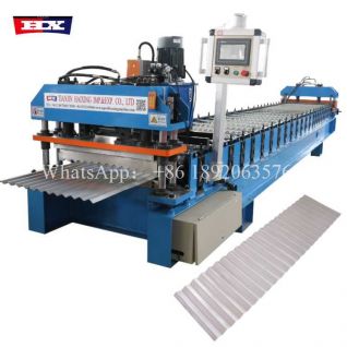High-quality Corrugated Iron Roof Tile Sheet Making Machine
