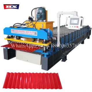 Corrugated Roof Tile Roll Forming Making Machine