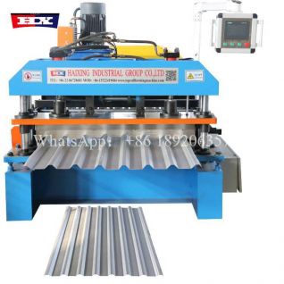 Trapezoidal Roof Roll Forming Machine