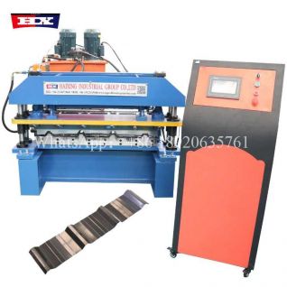 Easy Operation Trapezoidal Roof Panel Machine